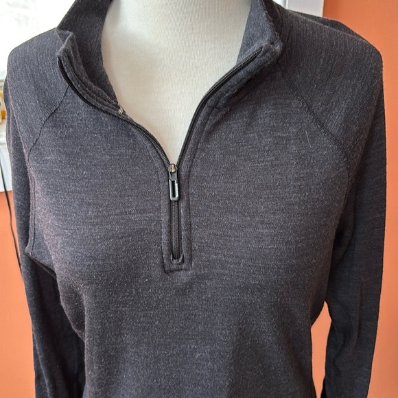 Smartwool gray Quarter-Zip sweater - Picture 2 of 8